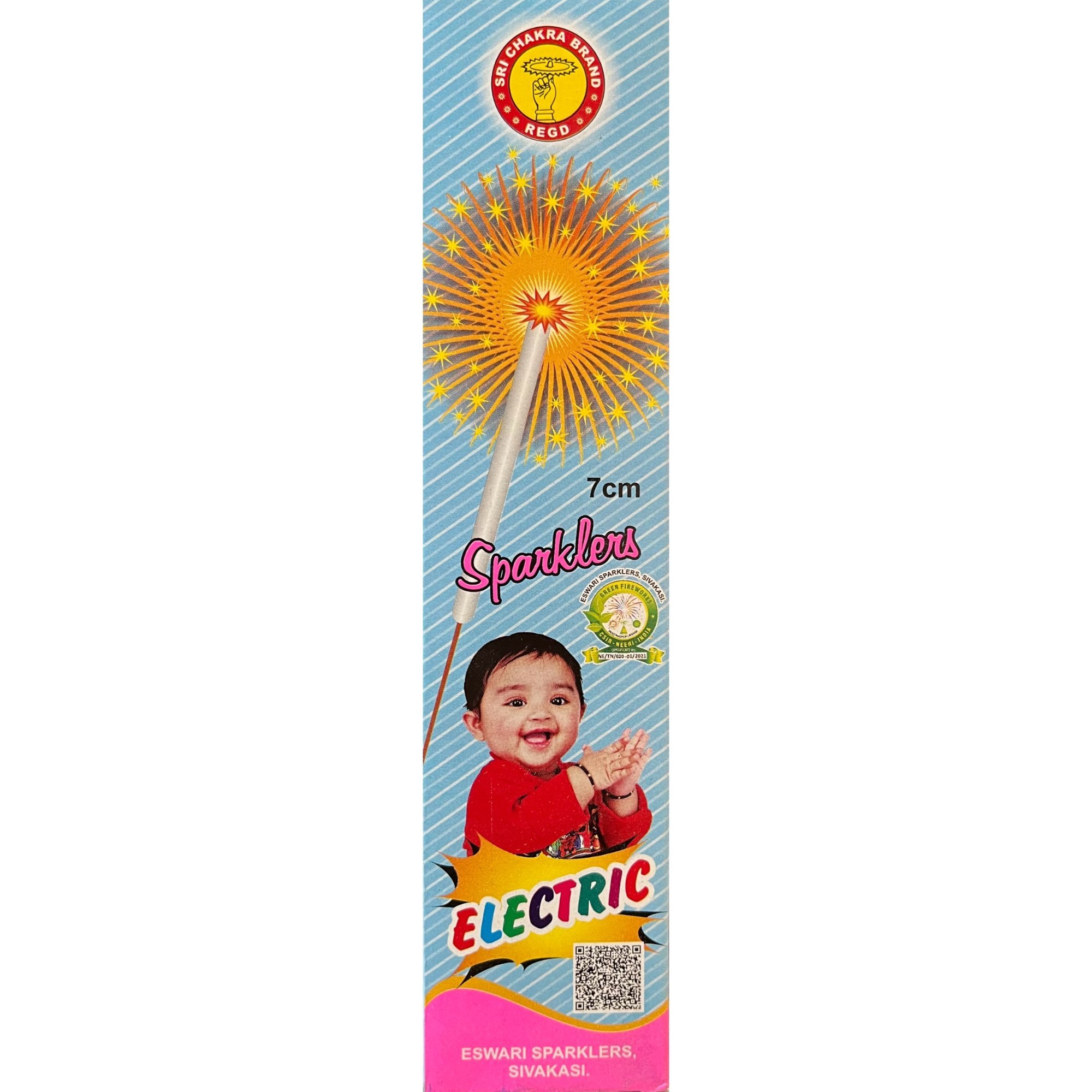 7CM COLOUR SPARKLERS