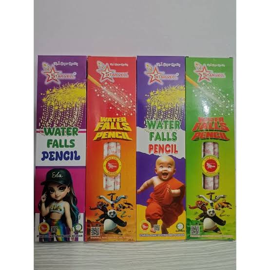 WATER FALLS PENCIL - 3 PCS
